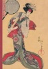 Carnet Ligne Estampe Femme A L'Eventail, Japon 19e (French, Paperback) - Sans Auteur Photo