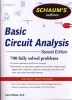 Schaum's Outline of Basic Circuit Analysis (Paperback, 2nd Revised edition) - John OMalley Photo