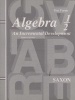  Home School - Homeschool Tests Grade 8 Homeschool Algebra 1/2 (Paperback, 3rd) - Saxon Photo