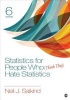 Statistics for People Who (Think They) Hate Statistics (Paperback, 6th) - Neil J Salkind Photo