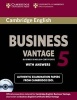 Cambridge English Business 5 Vantage Self-study Pack (student's Book with Answers and Audio CDs (2)) (Paperback) - Cambridge ESOL Photo