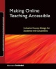 Making Online Teaching Accessible - Inclusive Course Design for Students with Disabilities (Paperback) - Norman Coombs Photo