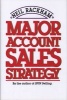 Major Account Sales Strategy (Hardcover, New) - Neil Rackham Photo