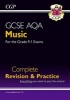 New GCSE Music AQA Complete Revision & Practice (with Audio CD) - For the Grade 9-1 Course (Paperback) - CGP Books Photo