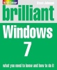 Brilliant Windows 7 (Paperback) - Steve Johnson Photo