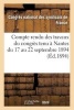 Compte Rendu Des Travaux Du Congres Tenu a Nantes Du 17 Au 22 Septembre 1894 (French, Paperback) - Sans Auteur Photo