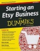 Starting an Etsy Business For Dummies (Paperback, 2nd Revised edition) - Kate Shoup Photo