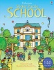 Sticker Puzzle School (Paperback) - Susannah Leigh Photo