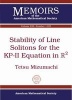 Stability of Line Solitons for the KP-II Equation in R2 (Paperback) - Tetsu Mizumachi Photo