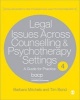 Legal Issues Across Counselling & Psychotherapy Settings - A Guide for Practice (Paperback, New) - Barbara Mitchels Photo