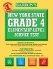 Barron's New York State Grade 4 Elementary-Level Science Test (Paperback) - Joyce Thornton Barry Photo