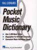 Pocket Music Dictionary (Paperback) - Hal Leonard Photo