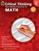 Critical Thinking: Test-Taking Practice for Math, Grade 6 (Paperback) - Sandra Cook Photo