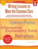 Writing Lessons to Meet the Common Core, Grade 5 (Paperback) - Linda Ward Beech Photo