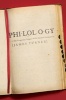 Philology - The Forgotten Origins of the Modern Humanities (Hardcover) - James Turner Photo