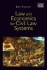 Law and Economics for Civil Law Systems (Paperback) - Ejan Mackaay Photo