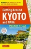 Getting Around Kyoto - Pocket Atlas and Transportation Guide (Sheet map, Original) - Colin Smith Photo