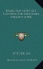 Franz Von Suppe Der Schopfer Der Deutschen Operette (1905) (English, German, Paperback) - Otto Keller Photo