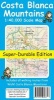 Costa Blanca Mountains Tour & Trail Super-durable Map (Sheet map, folded) - David Brawn Photo