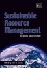 Sustainable Resource Management - Reality or Illusion? (Hardcover, illustrated edition) - Peter N Nemetz Photo