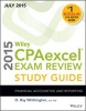 Wiley CPAexcel Exam Review 2015 Study Guide July - Financial Accounting and Reporting (Paperback) - O Ray Whittington Photo