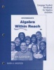 Student Workbook for Larson's Intermediate Algebra: Algebra Within Reach (Paperback, 6th Revised edition) - Ron Larson Photo