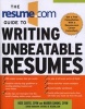 The Resume.com Guide to Writing Unbeatable Resumes (Paperback) - Warren Simons Photo