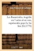 Les Barmecides, Tragedies En 5 Actes Et En Vers, Representee Pour La 1re Fois (French, Paperback) - Jean Francois De La Harpe Photo