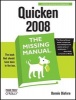 Quicken 2008 the Missing Manual (Paperback, 2nd Revised edition) - Bonnie Biafore Photo