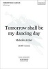 Tomorrow Shall be My Dancing Day - SATB Vocal Score (Sheet music) - Malcolm Archer Photo