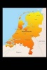 Map of the Netherlands Journal - 150 Page Lined Notebook/Diary (Paperback) - Cool Image Photo