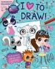 Littlest Pet Shop: I Love to Draw! (Paperback) - Megan Bell Photo