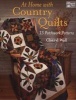 At Home with Country Quilts (Paperback) - Cheryl Wall Photo