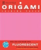 Origami Hanging Paper - Fluorescent 6" - 24 Sheets - (Tuttle Origami Paper) (General merchandise, Origami Paper) - Tuttle Publishing Photo