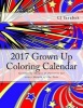 2017 Grown Up Coloring Calendar - Geometric Shapes & Patterns for Every Month of the Year (Paperback) - Cj Jerabek Photo