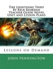 The Lightning Thief by Rick Riordan Teacher?s Guide Novel Unit and Lesson Plans - Lessons on Demand (Paperback) - John Pennington Photo