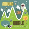 Around the World - A Follow-The-Trail Book (Board book) - Katie Haworth Photo