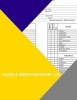 Vehicle Inspection Report Log (Paperback) - Thor Wisteria Photo