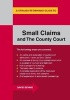 A Straightforward Guide to Small Claims and the County Court - A Complete Guide to Making a Claim in the County Court (Paperback) - David Bennie Photo