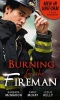 Men in Uniform: Burning for the Fireman - Firefighter's Doorstep Baby / Surrogate and Wife / Lying in Your Arms (Paperback) - Barbara McMahon Photo