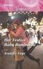 Her Festive Baby Bombshell (Large print, Paperback, large type edition) - Jennifer Faye Photo