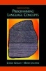 Programming Language Concepts (Paperback, 3rd Revised edition) - Carlo Ghezzi Photo