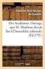 Des Academies, Ouvrage Que M. Mirabeau Devait Lire A L'Assemblee Nationale (French, Paperback) - Chamfort S Photo