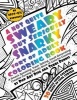 Not Quite Sweary But Seriously Snarky Adult Swear Word Coloring Book by  - A Smack Speaking, Trash Talking, Insult Generating, Creative Cursing Activity Book of Colorful Cussing. (Paperback) - Pop Art Diva Photo