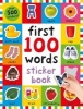 First 100 Words Sticker Book (Paperback) - Roger Priddy Photo