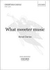 What Sweeter Music - Vocal Score (Sheet music) - Hywel Davies Photo