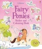 Fairy Ponies Sticker and Colouring Book (Paperback) - Lesley Sims Photo