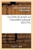 Les Droits Du Peuple Sur L'Assemblee Nationale (French, Paperback) - Lavicomterie De St Samson Photo