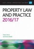 Property Law and Practice 2016/17 (Paperback) - Anne Rodell Photo