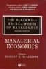 The Managerial Economics (Hardcover, 2nd Revised edition) - Robert E McAuliffe Photo